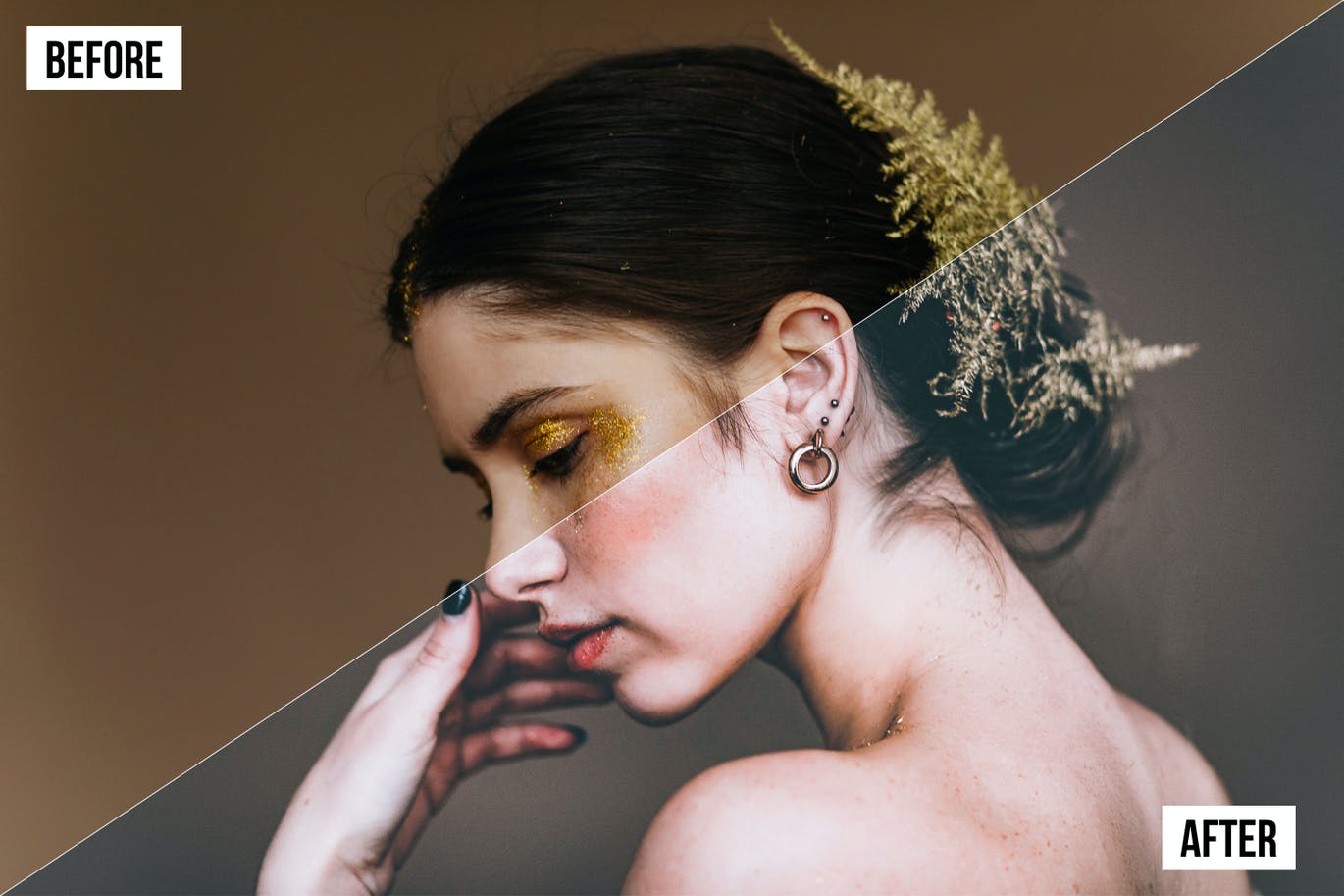 现代肖像人物照片调色PS动作 Modern Portrait Action 插件预设 sucaiwan.com