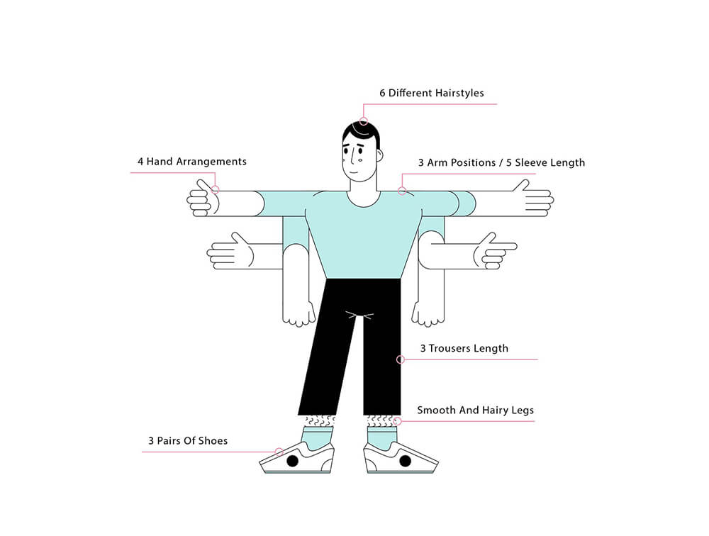 人物生活概念插画 图片素材 sucaiwan.com