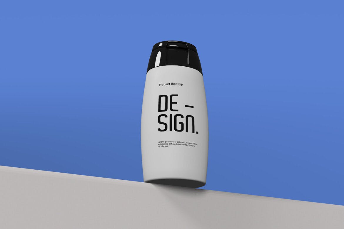 化妆品瓶子包装设计样机 cosmetic bottle mockup 样机素材 sucaiwan.com