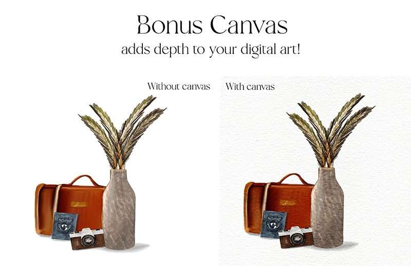 Procreate景观和纹理笔刷套装 笔刷资源 sucaiwan.com