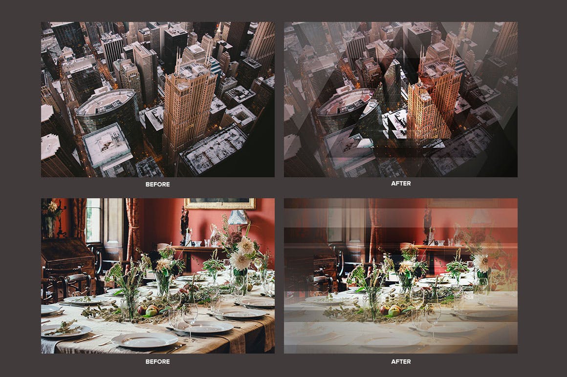 复杂几何形状遮罩效果模板 Geometric Overlays (Mask Effects) 插件预设 sucaiwan.com