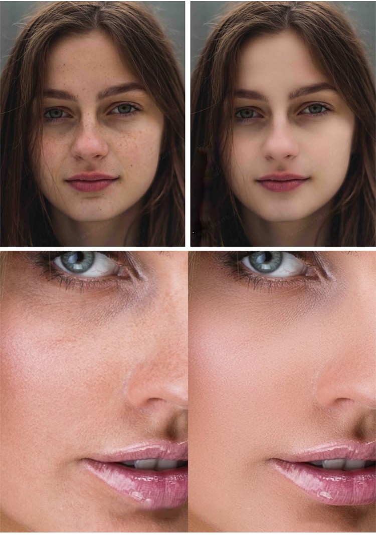 PS插件：PS磨皮插件SkinFiner v5.0 for win & v4.0 for mac一键批量修图美白调色美妆2023MAC/win支持m1 插件预设 sucaiwan.com