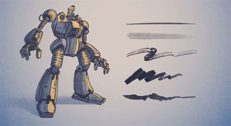 Affinity墨水和速写笔刷套装 笔刷资源 sucaiwan.com