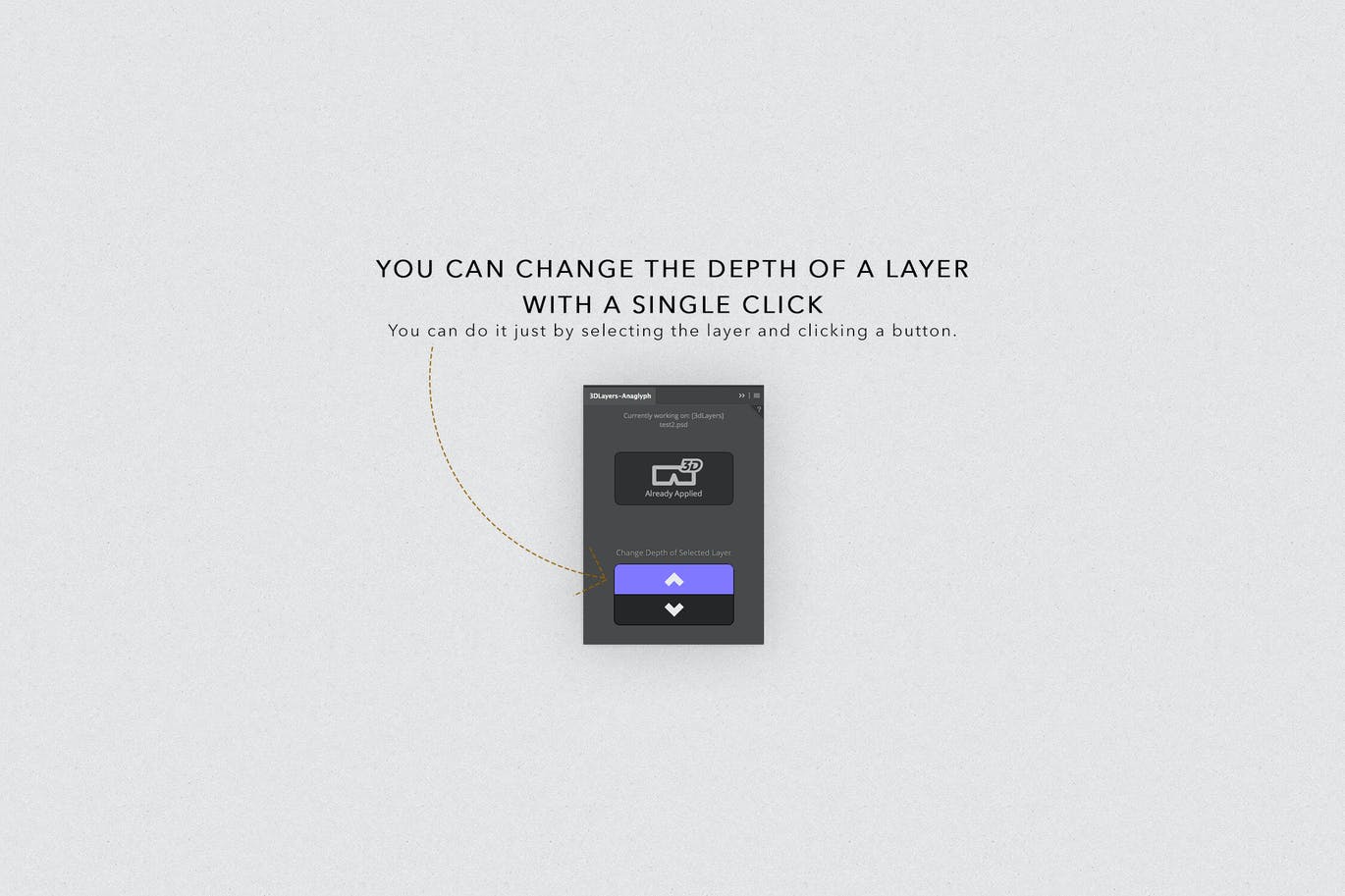 3D蓝色/红色立体图效果PS扩展工具 3D Anaglyph Layers – 3DLA Extension 插件预设 sucaiwan.com