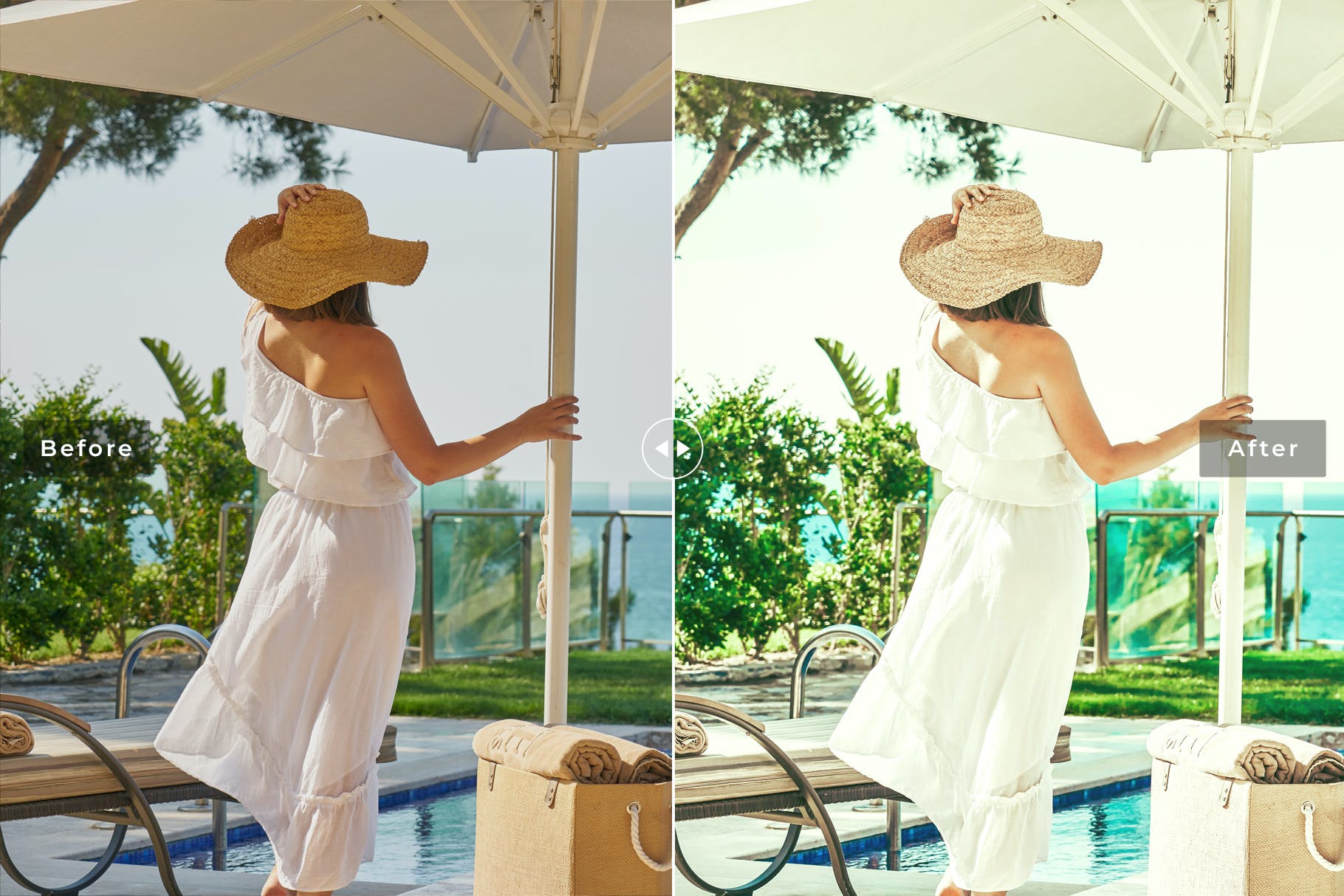 春夏旅行照片滤镜Lightroom预设 Palm Springs Mobile & Desktop Lightroom Presets 插件预设 sucaiwan.com