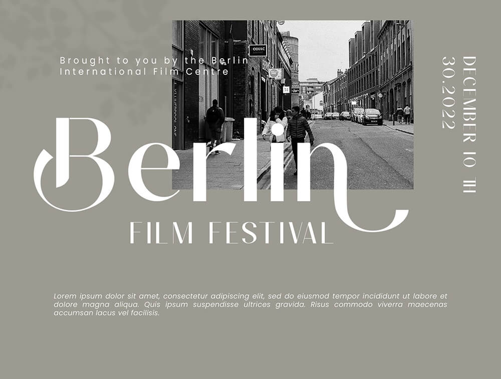 电影/品牌无衬线字体 设计素材 sucaiwan.com