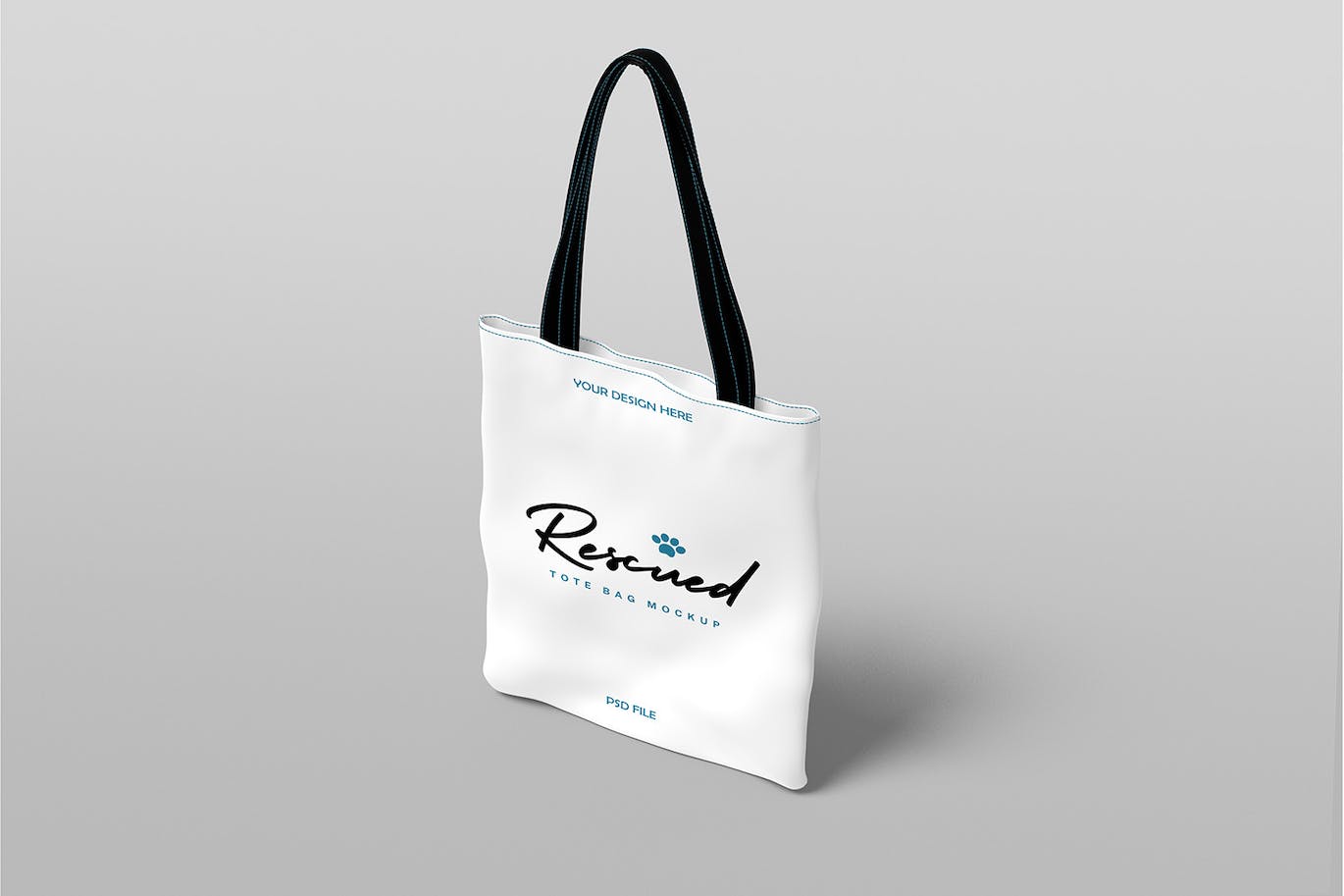 环保手提袋品牌设计样机 Tote Bag Mockup 样机素材 sucaiwan.com