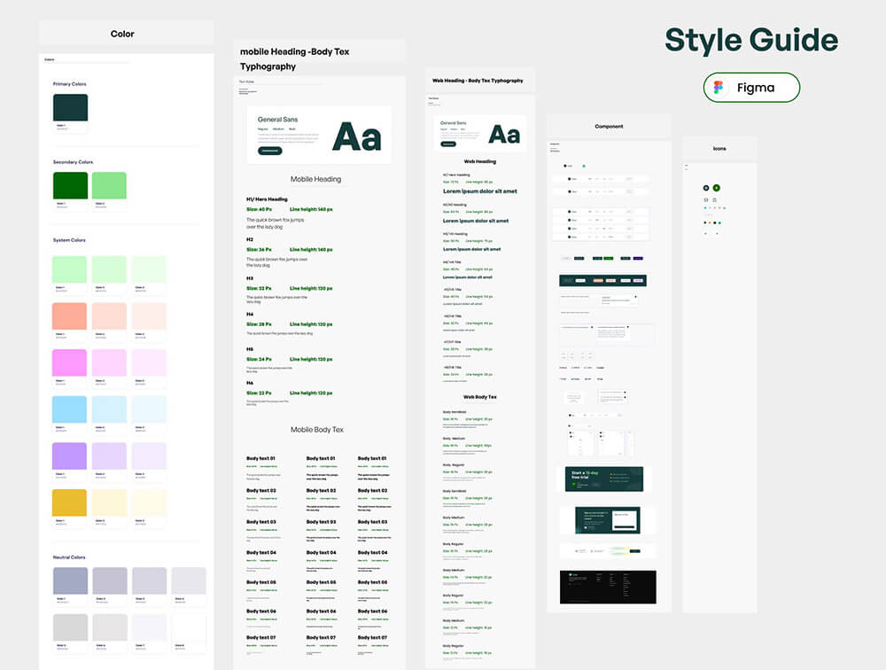 技术与商业数字服务机构网站Web UI套件 APP UI sucaiwan.com