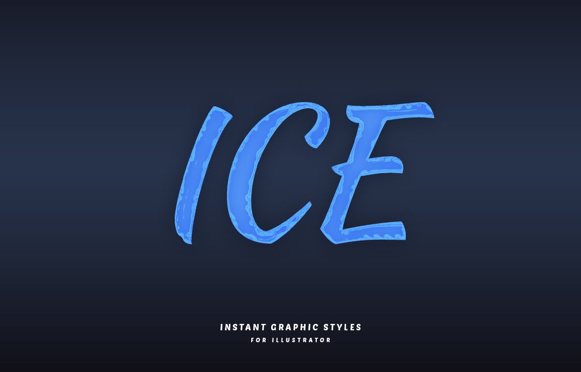 圣诞主题矢量文本效果 Christmas Text Effects Illustrator 插件预设 sucaiwan.com