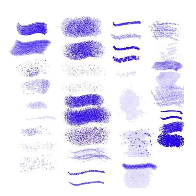 62个超细腻颗粒噪点PS笔刷 笔刷资源 sucaiwan.com