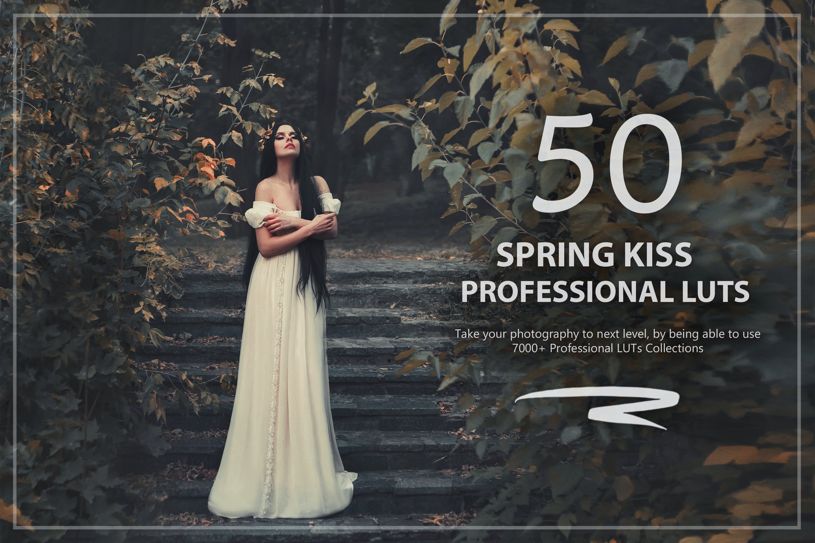 50个春季照片调色滤镜LR预设 50 Spring Kiss LUTs and Presets Pack 插件预设 sucaiwan.com