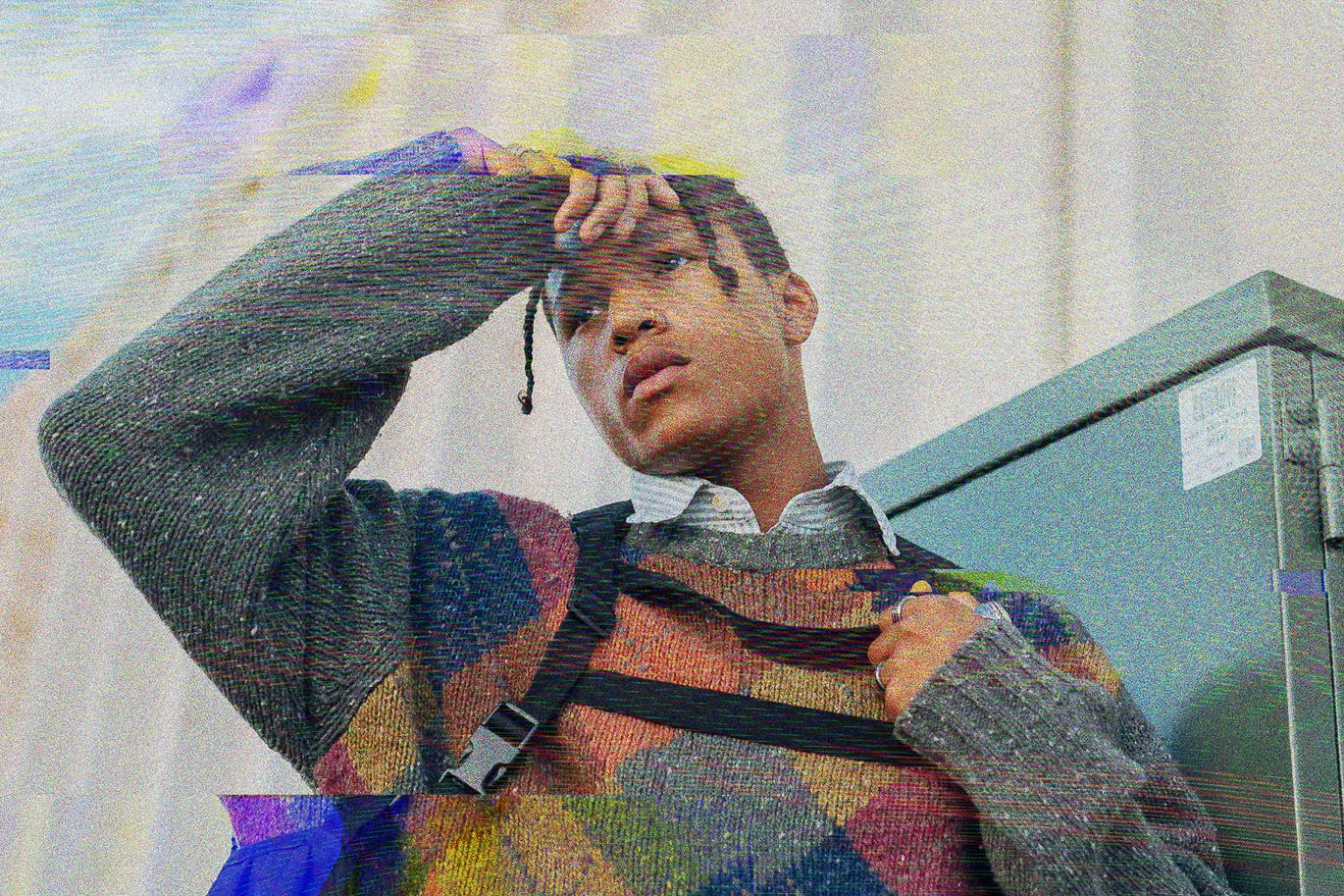 故障损坏效果海报模板 Glitch Damage Effect for Posters 插件预设 sucaiwan.com