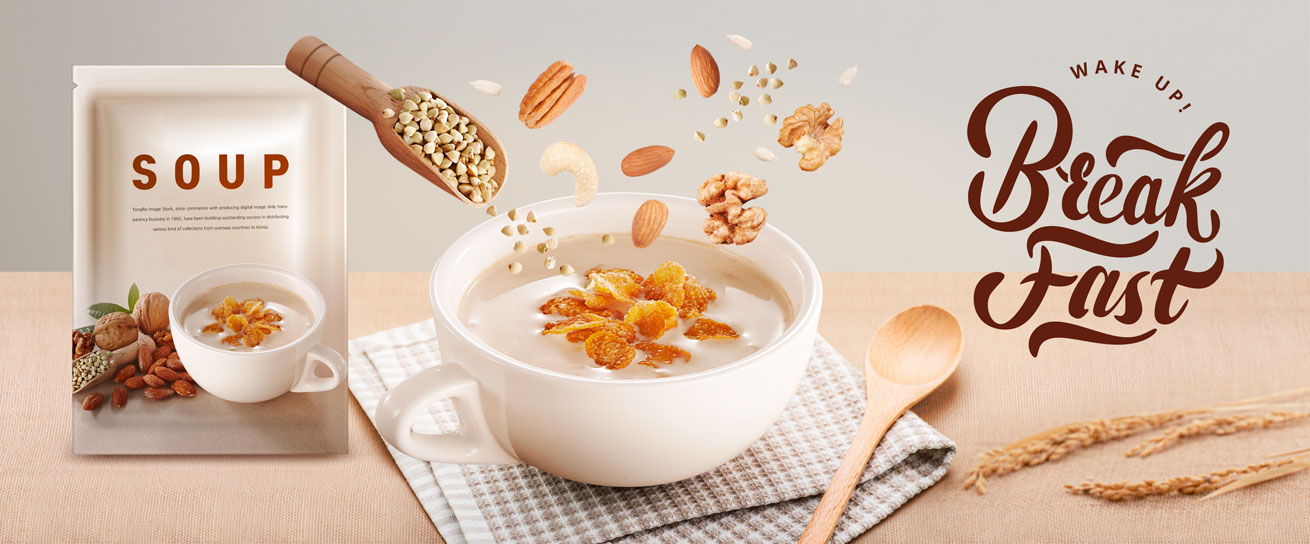 营养早餐食品广告Banner设计韩国素材[psd] 设计素材 sucaiwan.com