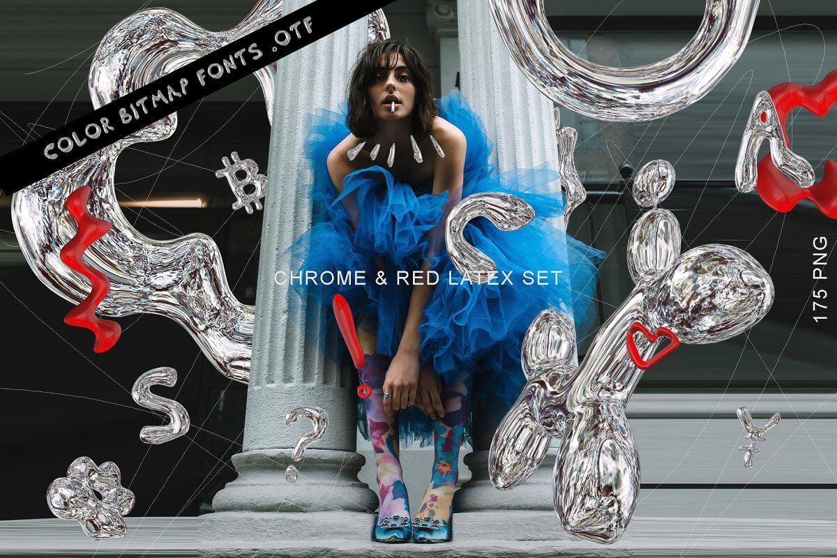 潮流3D虚拟服饰透明金属镀铬铝箔红色气球字母符号形状PNG免抠图 CHROME LATEX 3D 图片素材 第1张-素材湾丨精选海外优质设计素材资源 潮流3D虚拟服饰透明金属镀铬铝箔红色气球字母符号形状PNG免抠图 CHROME LATEX 3D 图片素材 sucaiwan.com