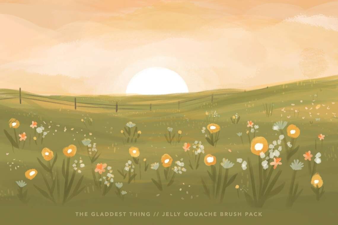 Procreate水粉笔触纹理笔刷 笔刷资源 第7张-素材湾丨精选海外优质设计素材资源 Procreate水粉笔触纹理笔刷 笔刷资源 sucaiwan.com