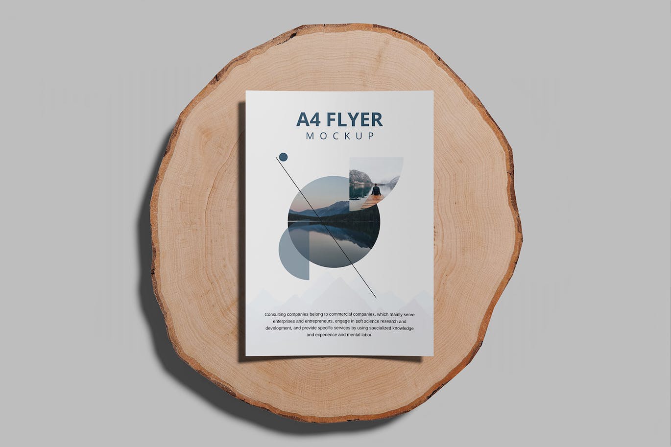 A4印刷传单设计样机 A4 Flyer Mockup 样机素材 sucaiwan.com