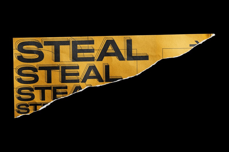 Martyr 15+嘻哈撕毁起皱的纸张实体模型撕碎的纸片样机包 Torn Paper Mockup Pack 样机素材 sucaiwan.com