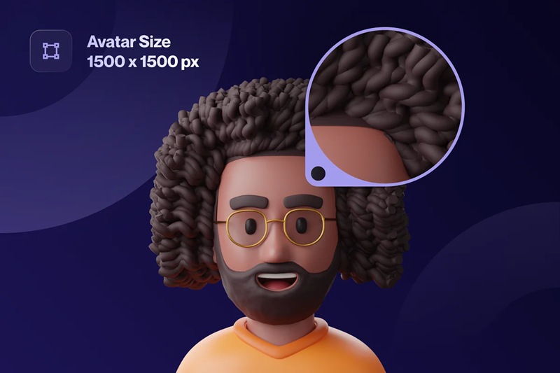 三维渲染元宇宙3D创意职业婚礼人物头像素材合集包 Facely V2 – MetaPeople 3D Avatar 图标素材 第4张-素材湾丨精选海外优质设计素材资源 三维渲染元宇宙3D创意职业婚礼人物头像素材合集包 Facely V2 – MetaPeople 3D Avatar 图标素材 sucaiwan.com