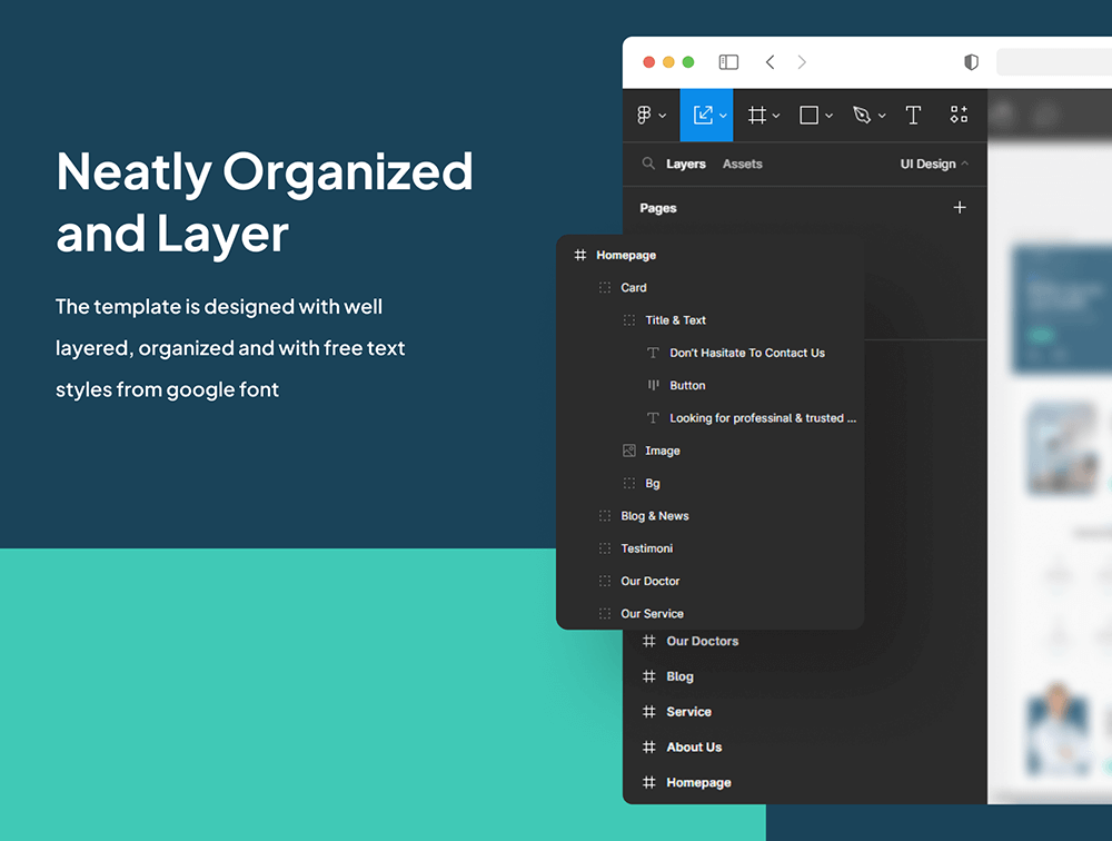 医疗保健网站Web模板 APP UI sucaiwan.com