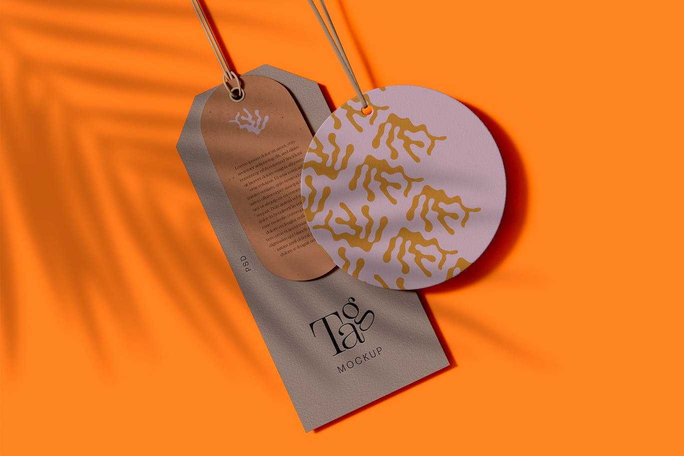 吊牌价格标签设计样机模板 Label Mockup 样机素材 sucaiwan.com