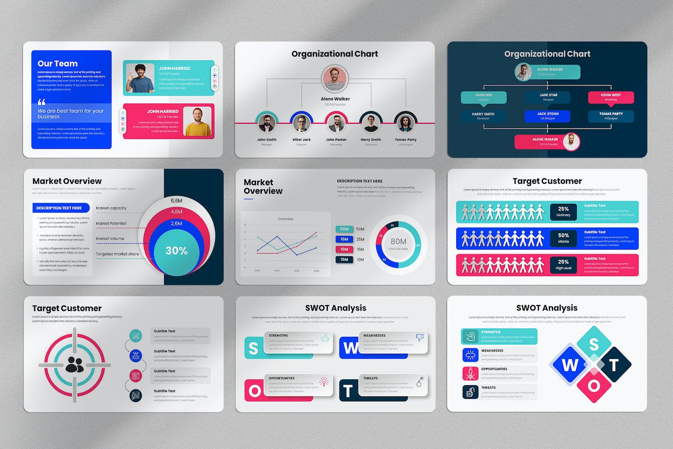 商业计划方案谷歌幻灯片演示文稿模板 Business Plan Google Slides Presentation Template 幻灯图表 sucaiwan.com