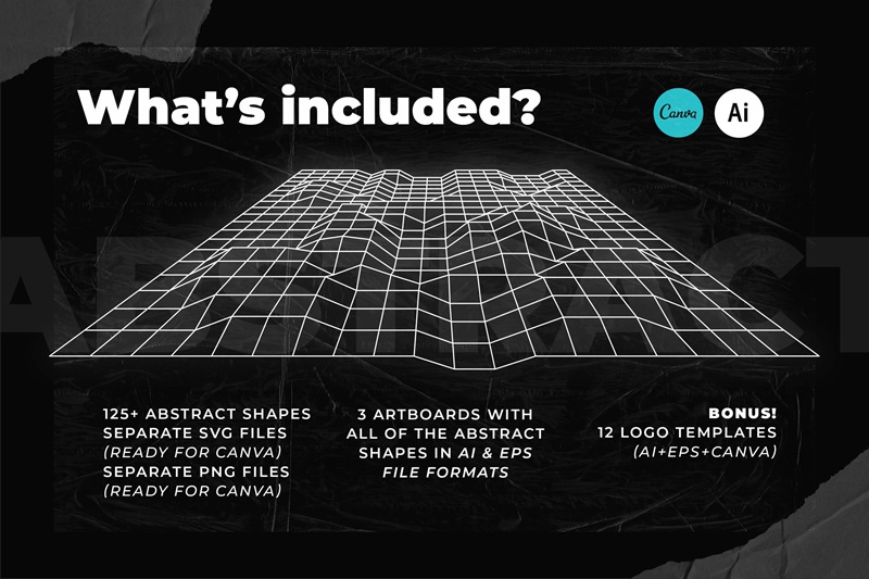 125款潮流抽象科幻几何矢量装饰图形徽标平面海报设计素材 125+ Abstract Futuristic Shapes 图片素材 第2张-素材湾丨精选海外优质设计素材资源 125款潮流抽象科幻几何矢量装饰图形徽标平面海报设计素材 125+ Abstract Futuristic Shapes 图片素材 sucaiwan.com