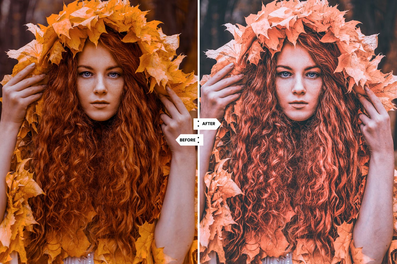 现代肖像人物照片调色PS动作 Modern Portrait Action 插件预设 sucaiwan.com