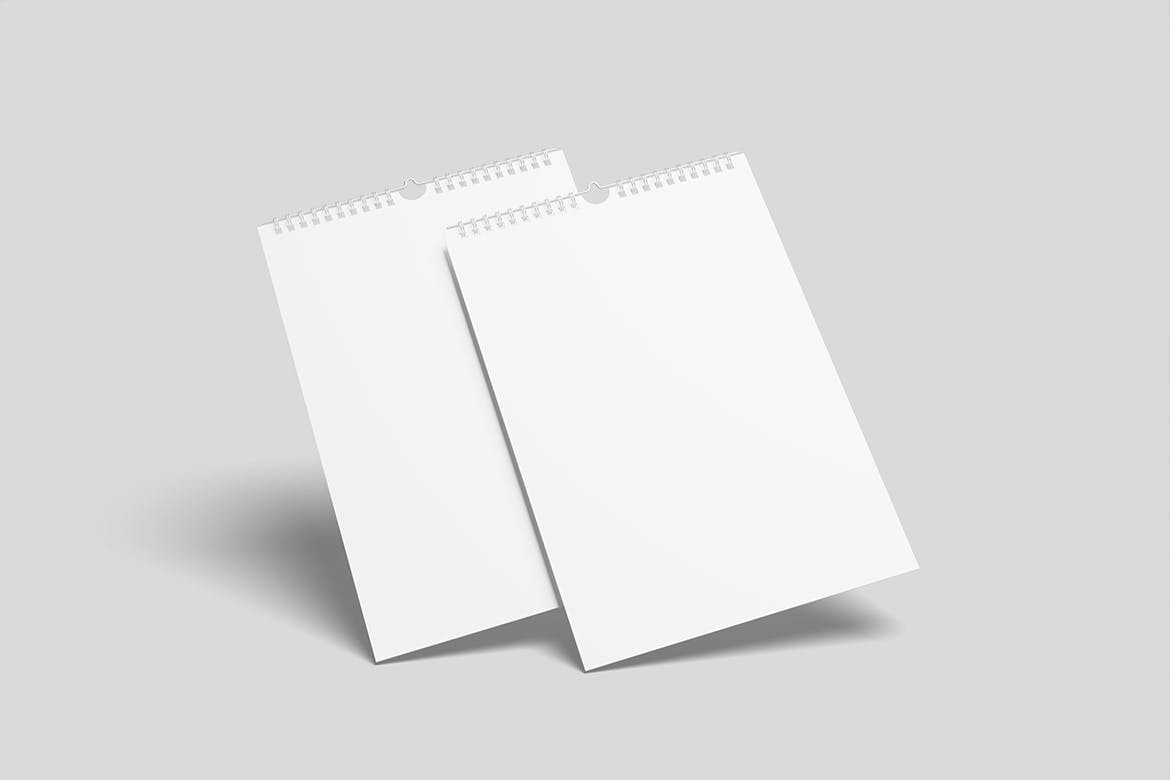 活页挂历日历设计样机 Wall Calendar Mockup 样机素材 sucaiwan.com