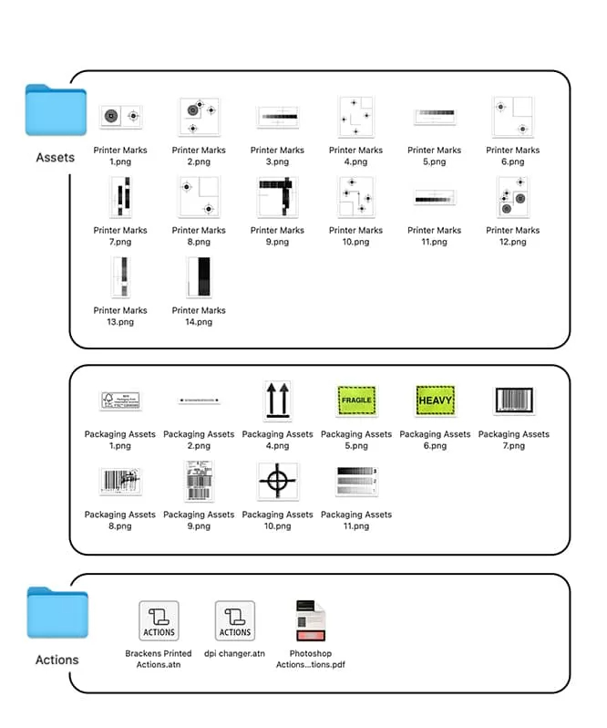 100+高质量仿旧设计磨白做旧艺术扫描复印效果纹理素材合辑 Studio Innate – Printed Textures 图片素材 sucaiwan.com