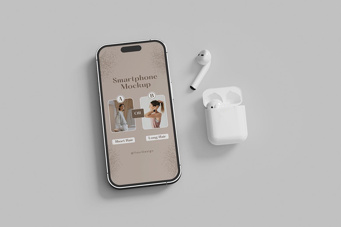 iPhone14苹果手机样机模板 iPhone 14 Mockup 样机素材 sucaiwan.com