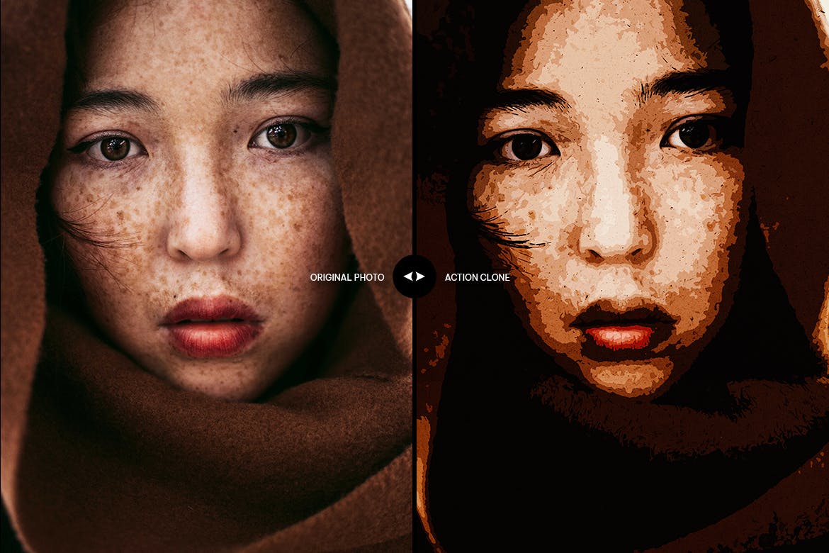水彩插画艺术效果Photoshop动作 Watercolor Illustration Photoshop Action 插件预设 sucaiwan.com
