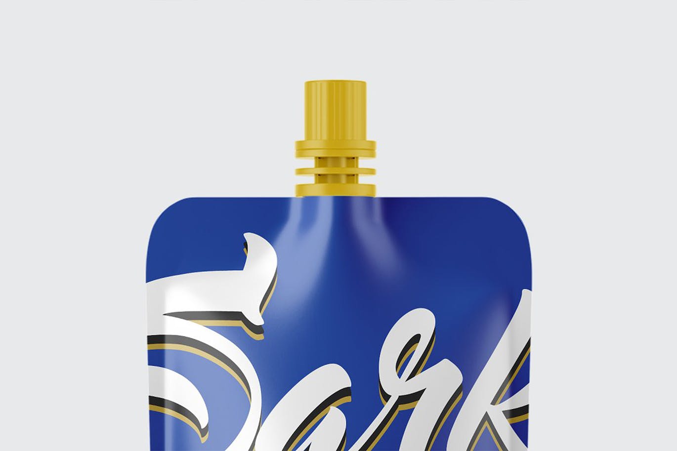 哑光站立袋包装设计样机 Matte Stand Up Pouch Mockup 样机素材 sucaiwan.com