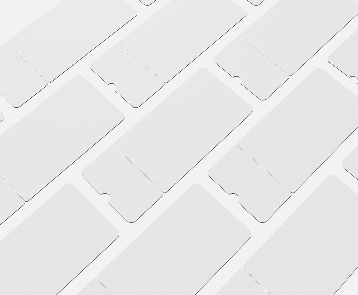 彩色票券门票设计样机 Ticket Mockup 样机素材 sucaiwan.com