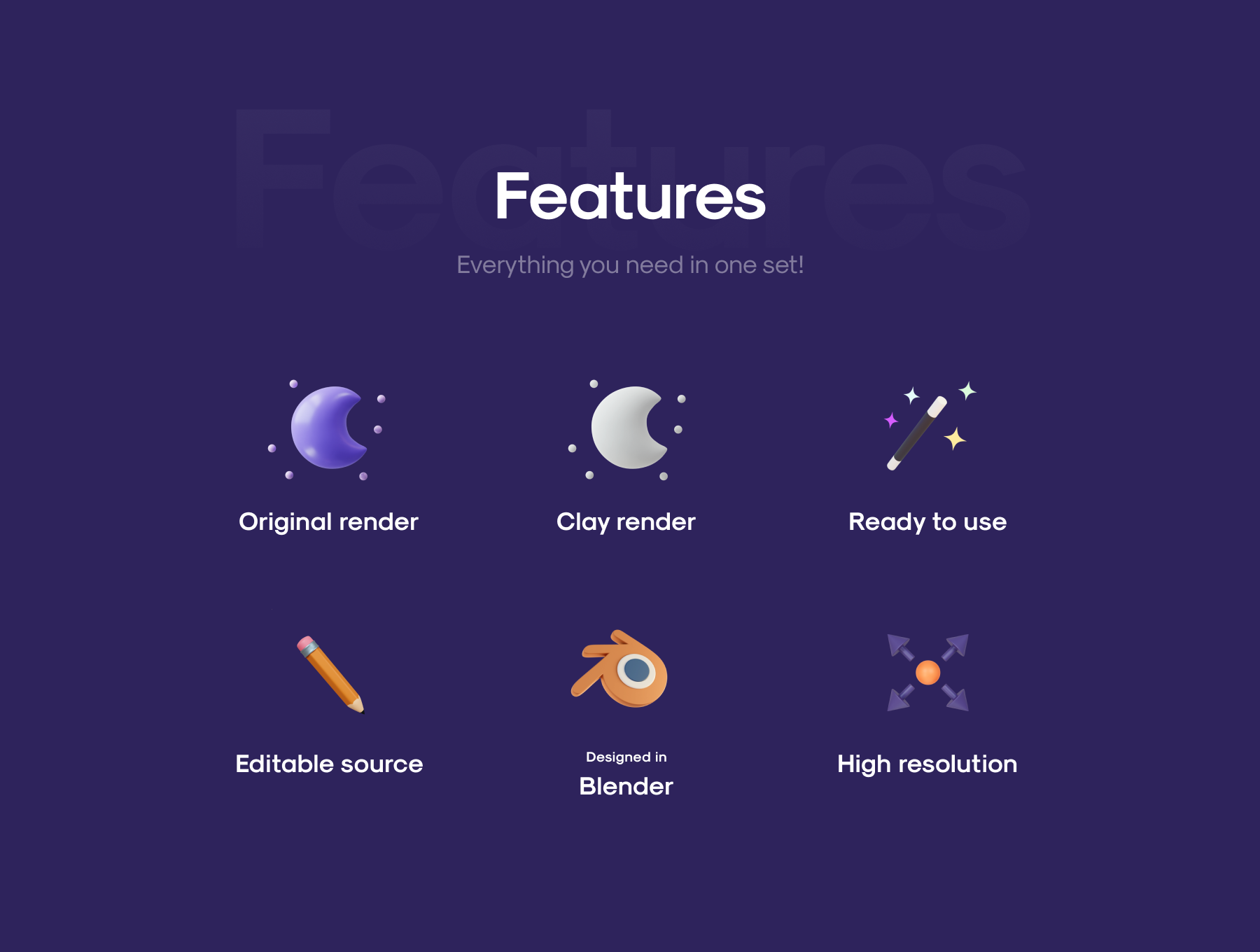 50多个3D高分辨率原始风格和粘土风格完美天气图标包 Weatherly 3D icons – 50+ Weather icons 图标素材 第11张-素材湾丨精选海外优质设计素材资源 50多个3D高分辨率原始风格和粘土风格完美天气图标包 Weatherly 3D icons – 50+ Weather icons 图标素材 sucaiwan.com