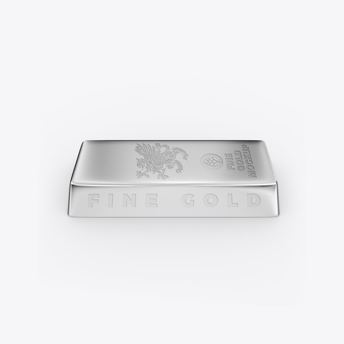 彩色金条品牌设计样机 Colorful Gold Bar Mockup 样机素材 sucaiwan.com