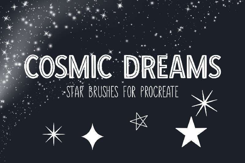 梦幻星空Procreate笔刷 笔刷资源 sucaiwan.com