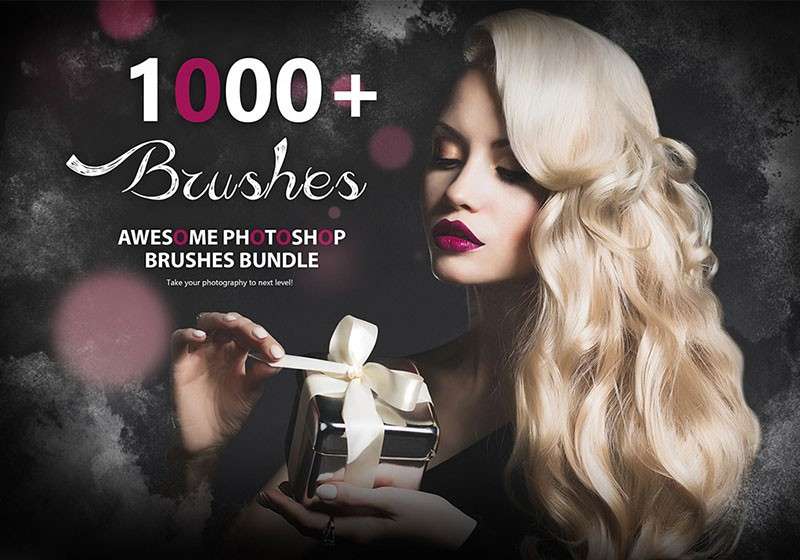 1000+水墨纹理图案PS笔刷合集 笔刷资源 sucaiwan.com