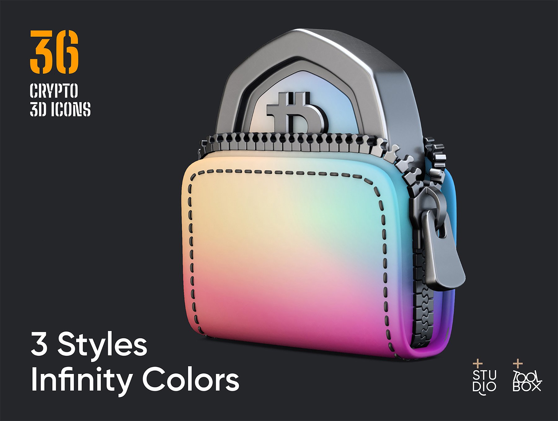 三维渲染加密钱包以太坊比特币虚拟货币主题3D插画图标合辑 36 Crypto 3D icons 图标素材 第6张-素材湾丨精选海外优质设计素材资源 三维渲染加密钱包以太坊比特币虚拟货币主题3D插画图标合辑 36 Crypto 3D icons 图标素材 sucaiwan.com