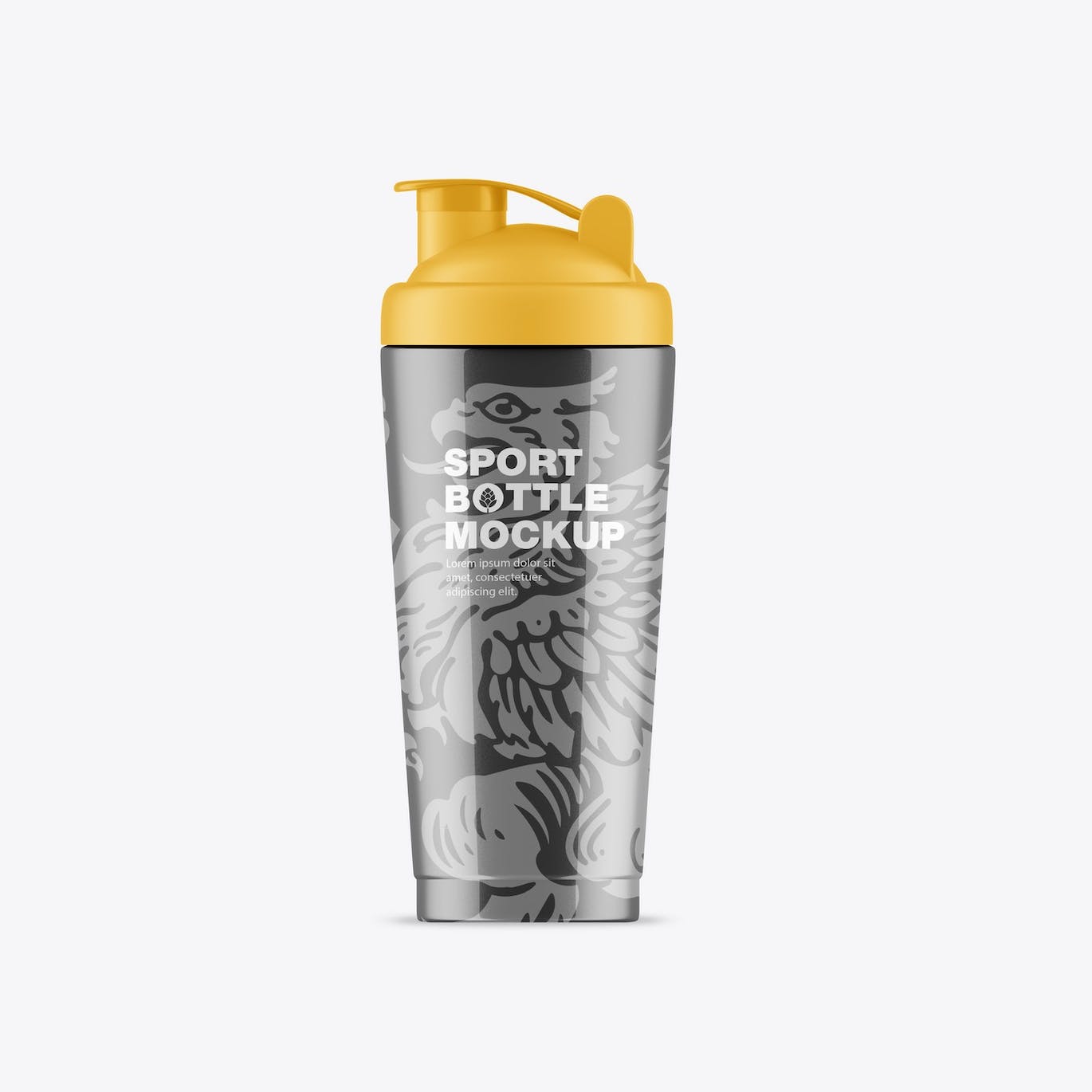健身房运动水瓶包装设计样机 Gym Bottle Mockup 样机素材 sucaiwan.com