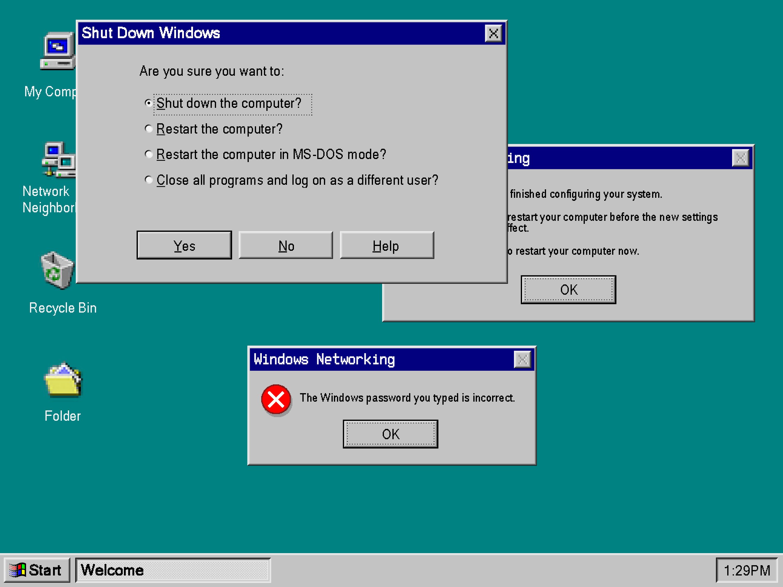 老式Windows 95 UI套件 Windows 95 UI Kit 设计素材 sucaiwan.com