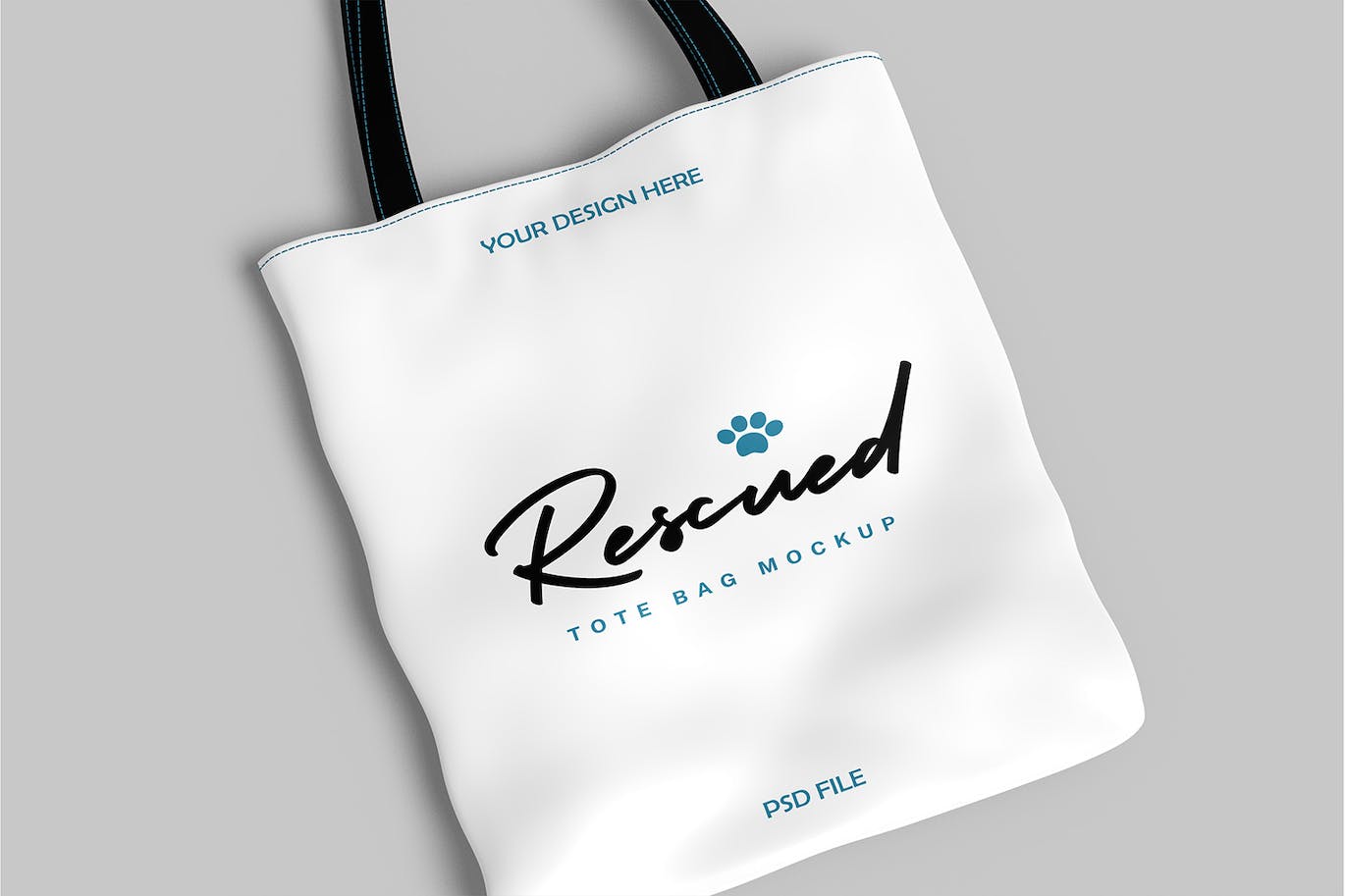 环保手提袋品牌设计样机 Tote Bag Mockup 样机素材 sucaiwan.com