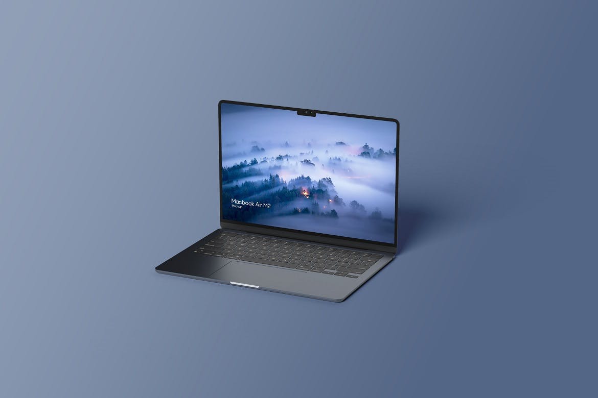MacBook Air笔记本电脑样机模板 Mac Book Air Mockup 样机素材 sucaiwan.com