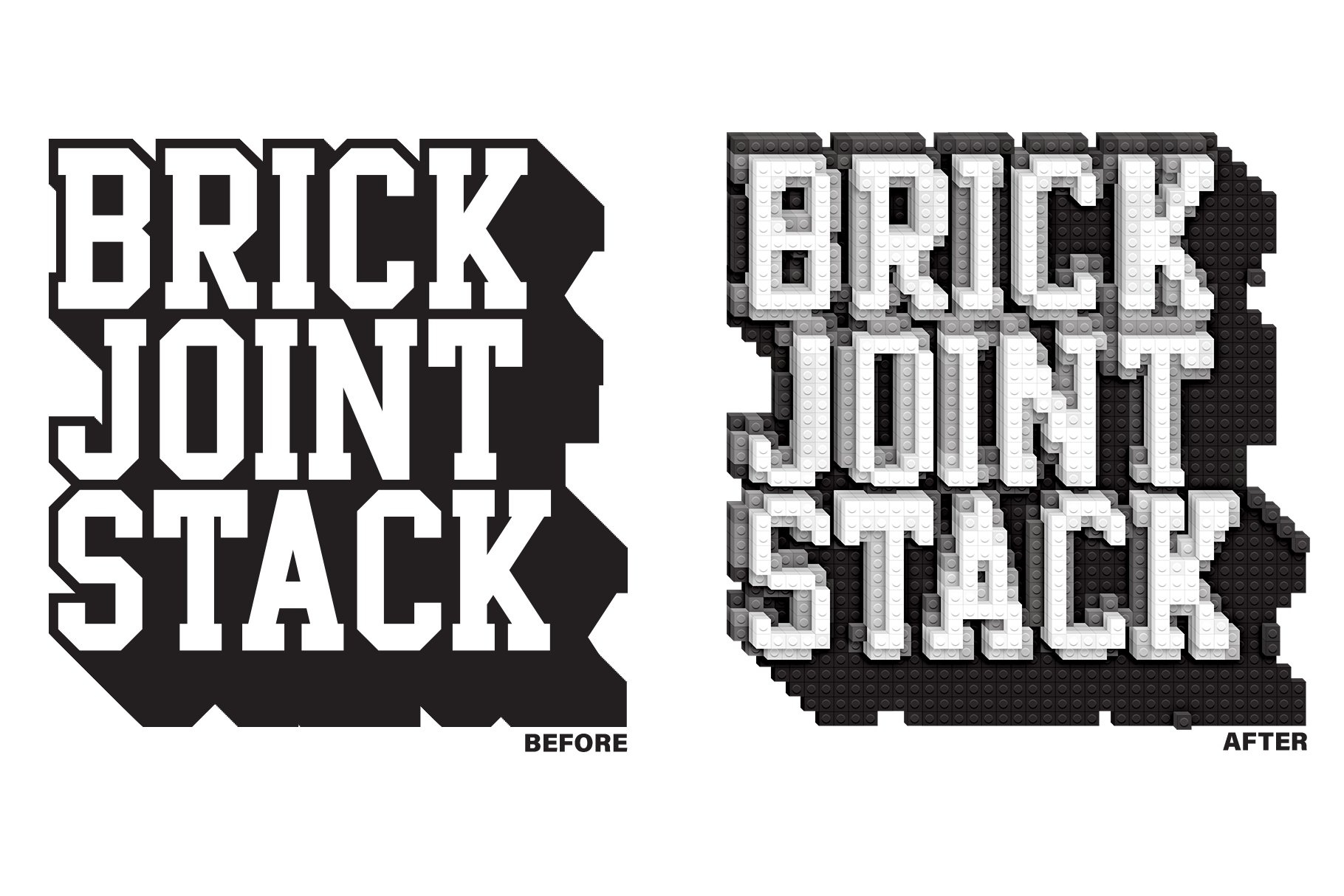 高质量复古乐高几何马赛克风格创意3D积木效果PS动作素材 BrickJoint Effect Action 插件预设 第2张-素材湾丨精选海外优质设计素材资源 高质量复古乐高几何马赛克风格创意3D积木效果PS动作素材 BrickJoint Effect Action 插件预设 sucaiwan.com