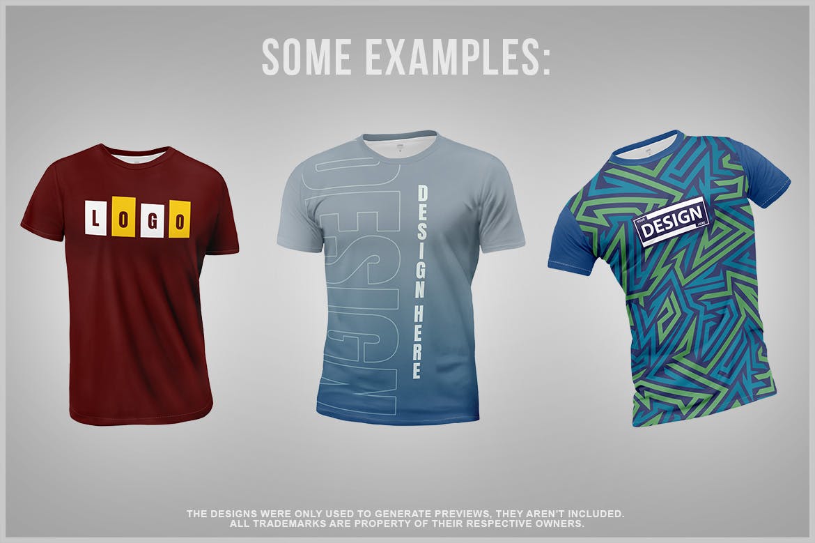 短袖T恤设计样机 T-Shirt Mockup 样机素材 sucaiwan.com