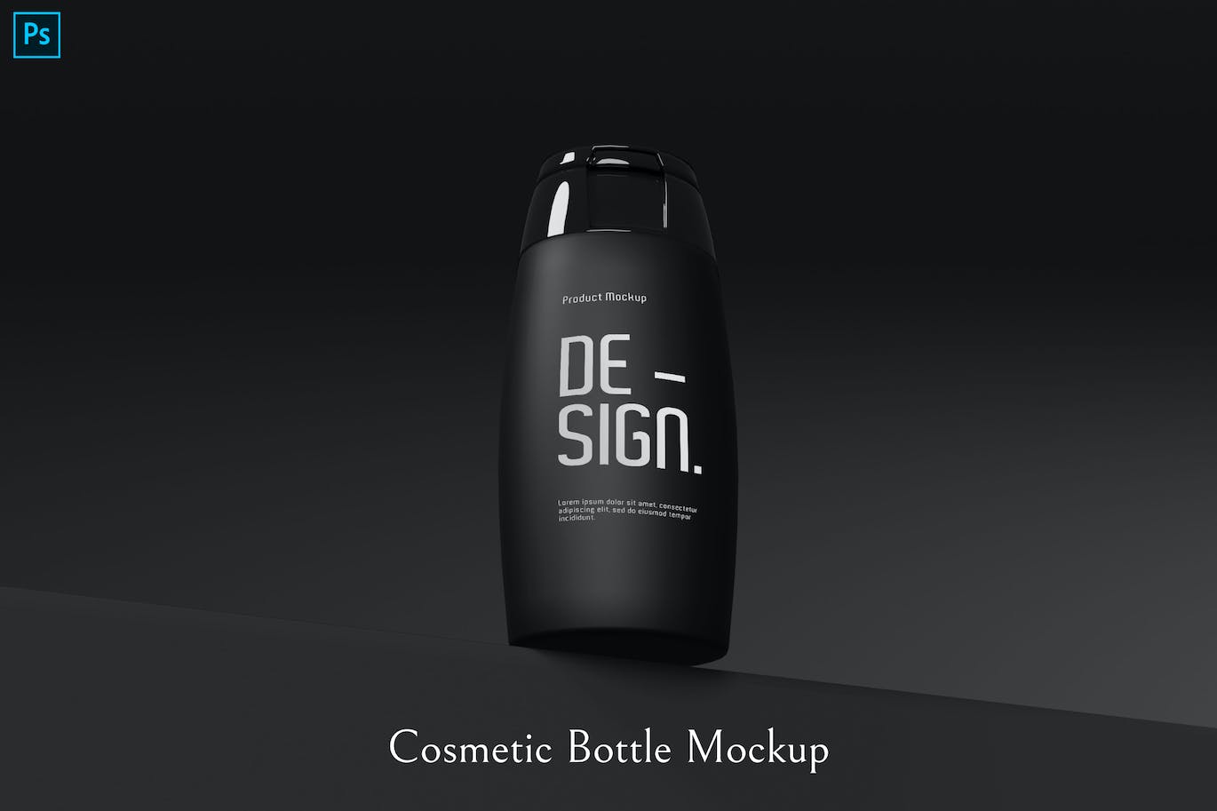 化妆品瓶子包装设计样机 cosmetic bottle mockup 样机素材 sucaiwan.com