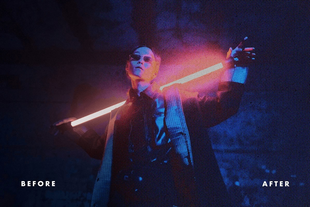 高质量复古半色调砂砾颗粒感复印效果滤镜素材 CMYK Printer Effect 插件预设 第5张-素材湾丨精选海外优质设计素材资源 高质量复古半色调砂砾颗粒感复印效果滤镜素材 CMYK Printer Effect 插件预设 sucaiwan.com