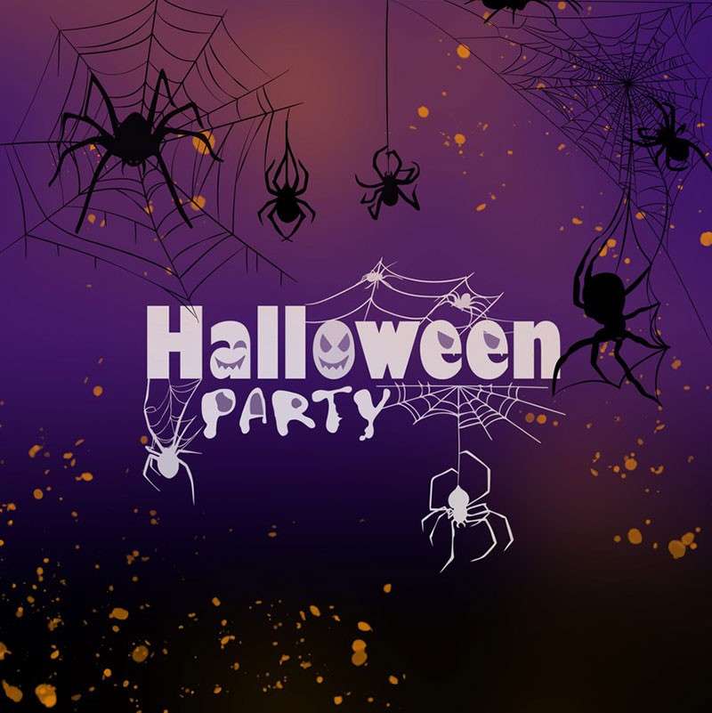 万圣节蜘蛛网PS笔刷 笔刷资源 sucaiwan.com