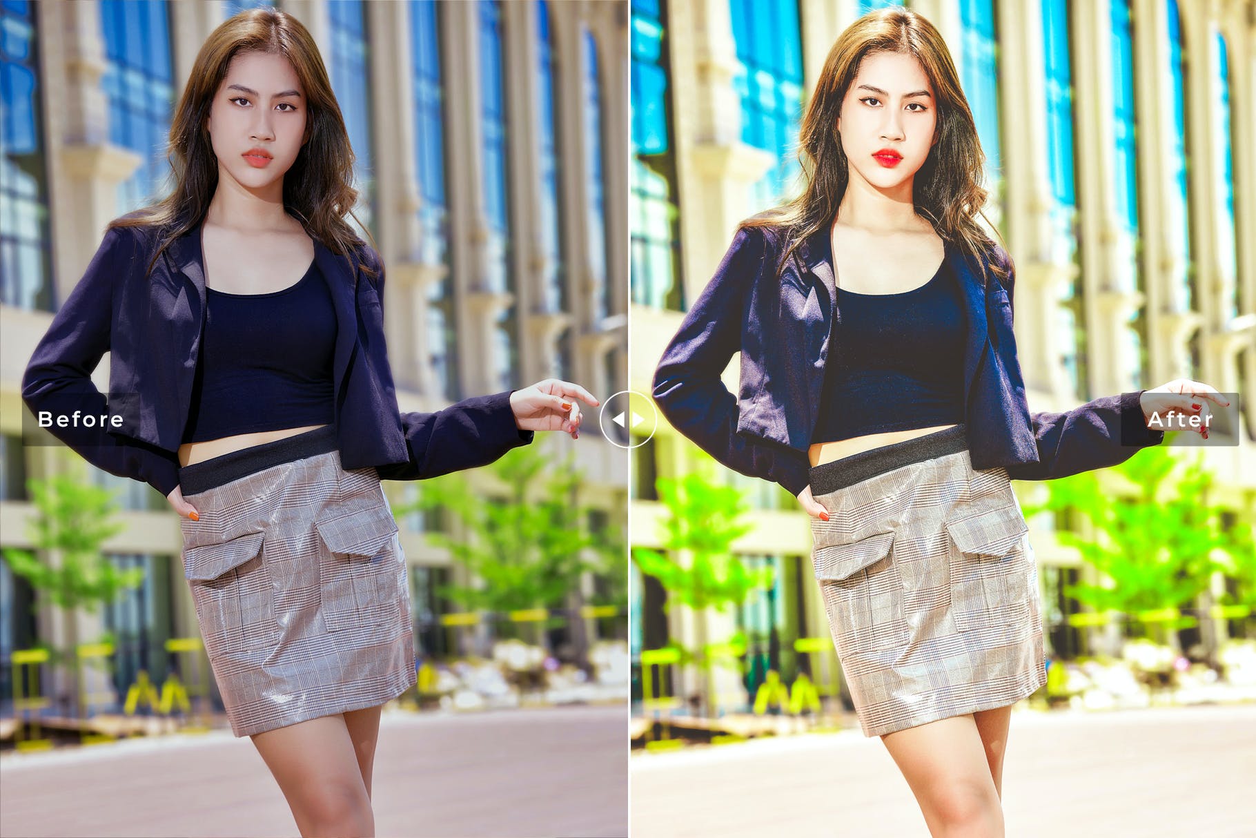 春夏旅行照片滤镜Lightroom预设 Palm Springs Mobile & Desktop Lightroom Presets 插件预设 sucaiwan.com