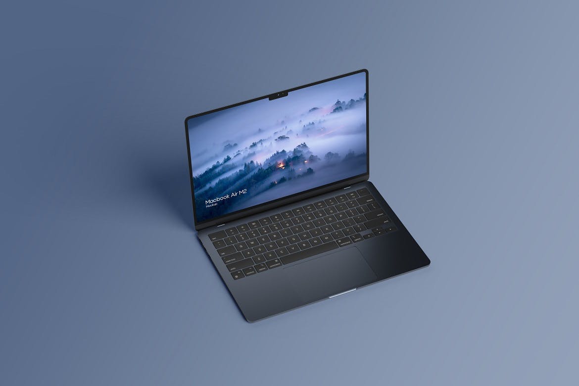 MacBook Air笔记本电脑样机模板 Mac Book Air Mockup 样机素材 sucaiwan.com