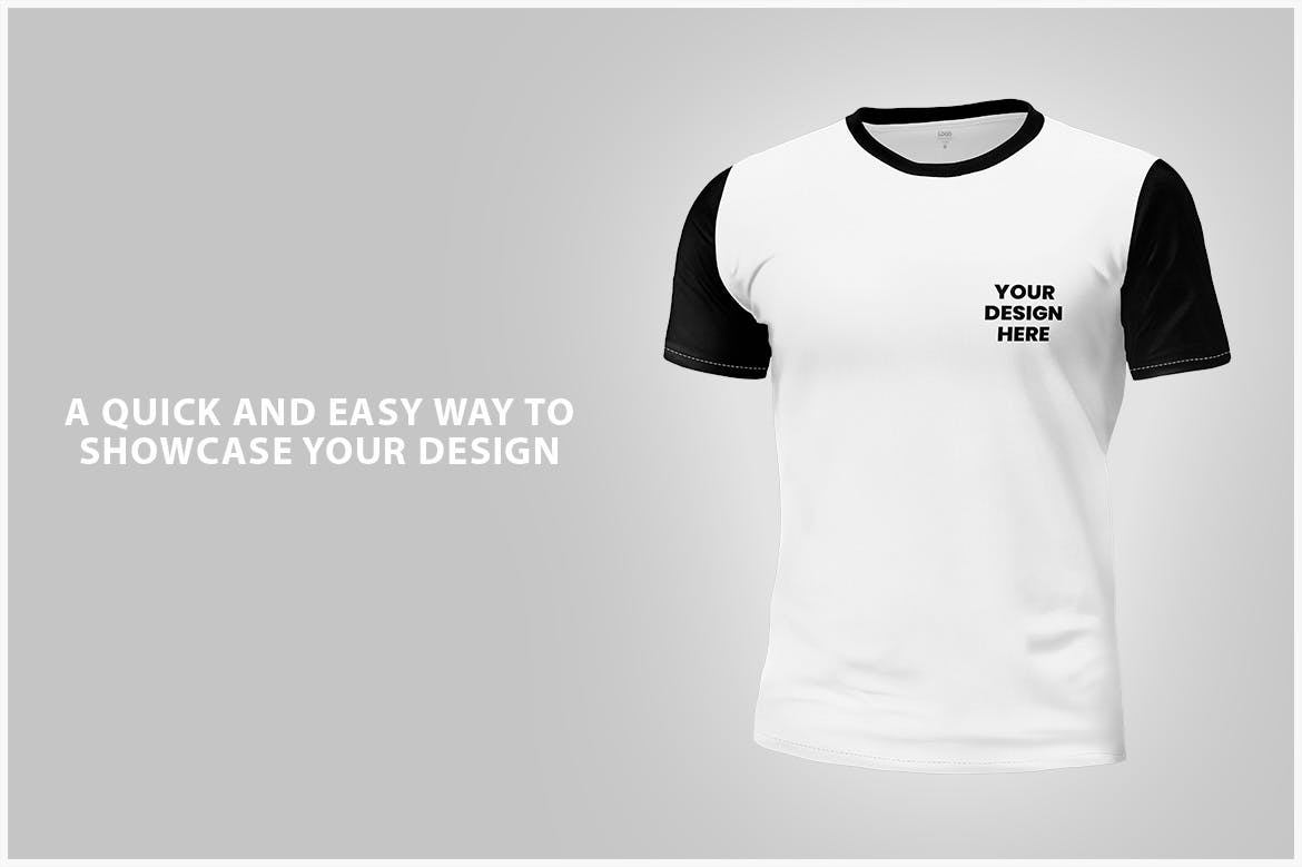 短袖T恤设计样机 T-Shirt Mockup 样机素材 sucaiwan.com